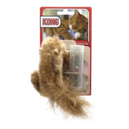 Kong Dr Noys Catnip Toy Squirrel
