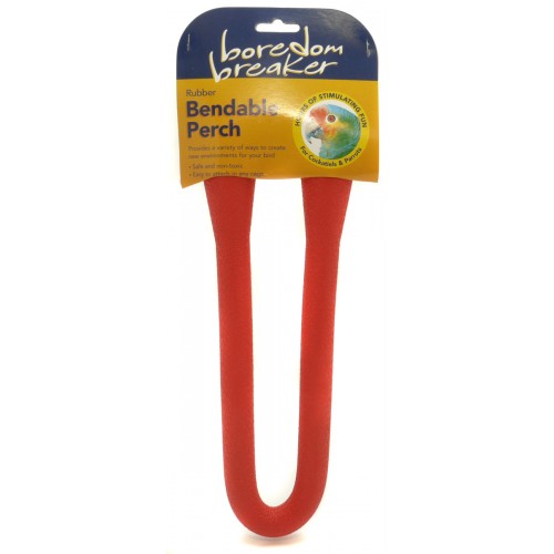 Boredom Breaker Bendable Rubber Perch Lge Boredom Breaker Bendable Rubber Perch Lge