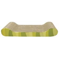 Catit Patterned Scratching Board With Catnip Lounge Design 50cm