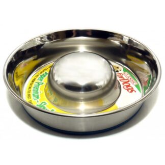 Classic Super Prem S/steel Non Tip Slow Feeder 1700ml (240mm Dia)