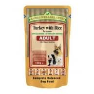 James wellbeloved Dog Adult Pouch Turkey With Rice 150g x 10