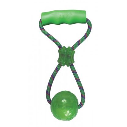 Kong Squeezz Ball W/handle Large