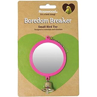 Boredom Breaker Round Mirror
