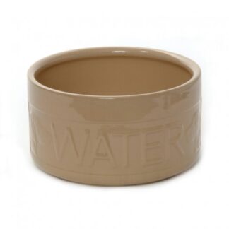 All Cane Lettered Water Bowl