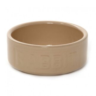All Cane Lettered Rabbit Bowl