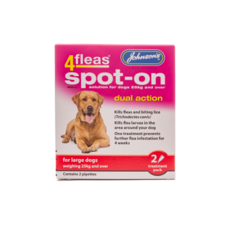 Johnson's 4 Fleas Spot On Large Dog