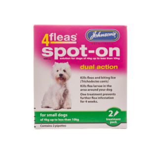 Johnson 4 Fleas Spot On Small Dog