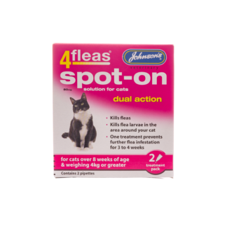 Johnson 4 Fleas Spot On Cat