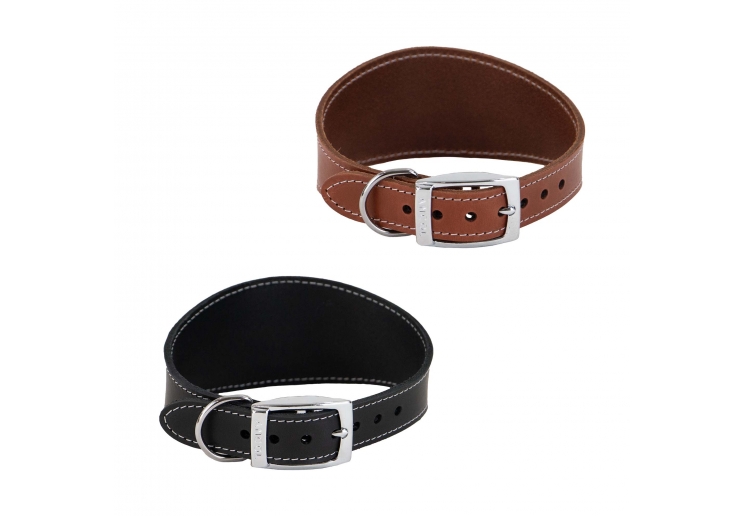 Ancol Leather Hound Collar