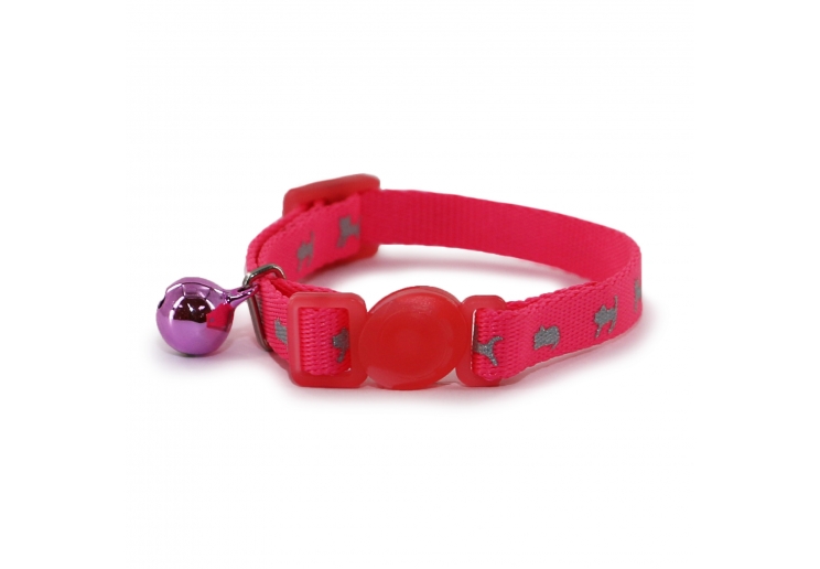 Safety Buckle Kitten Collar Hi Viz