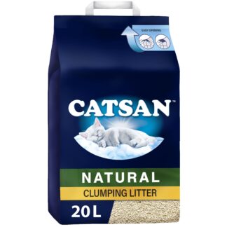 Catsan Natural Biodegradable Clumping Litter
